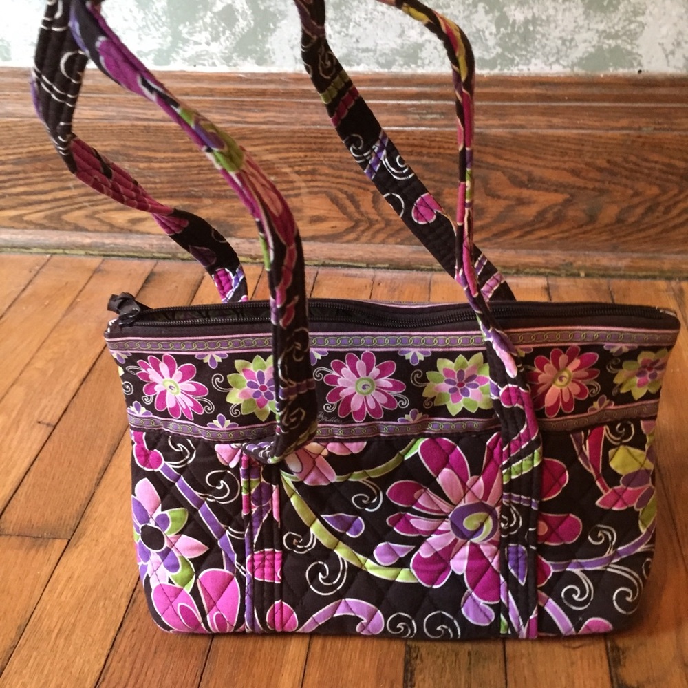 Vera Bradley purple shoulder bag